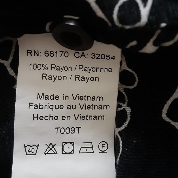 ANTHROPOLOGIE 11.1 TYLHO Percy Tunic Eyeglass Print (S) - Picture 6 of 6